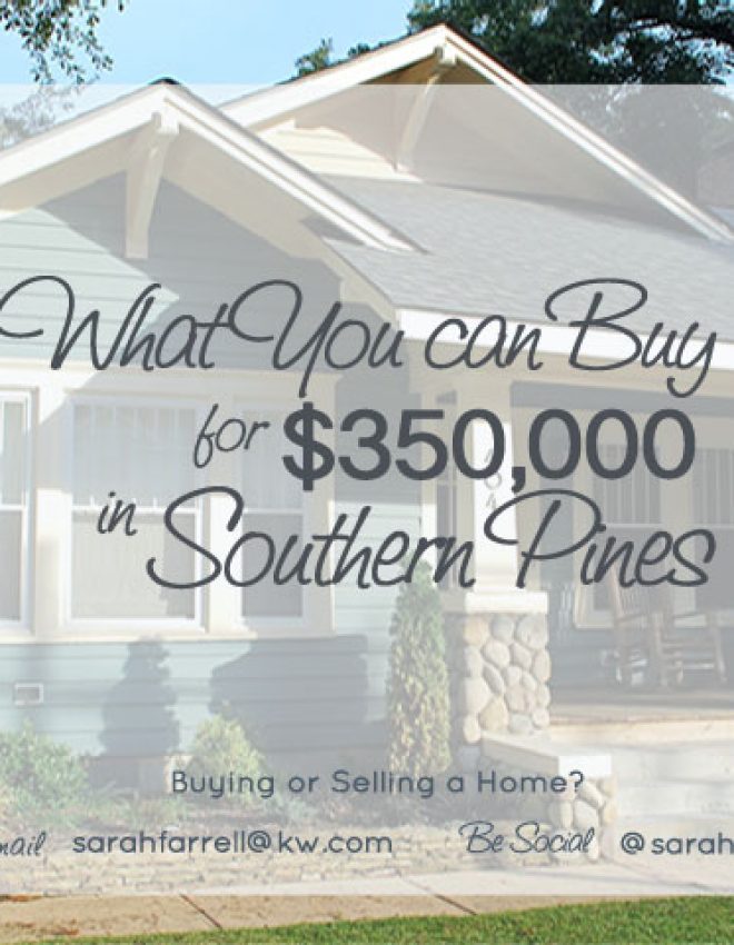 What You Can Buy for $350,000 in Southern Pines